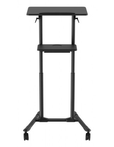 Gembird TVS-DESK-01-BK escritorio de pie Negro