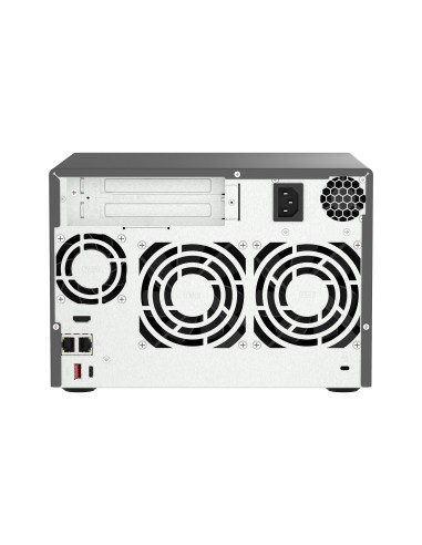 QNAP TVS-h674 NAS Torre Intel® Core™ i3 i3-12100 16 GB DDR4 0 TB QuTS hero Negro