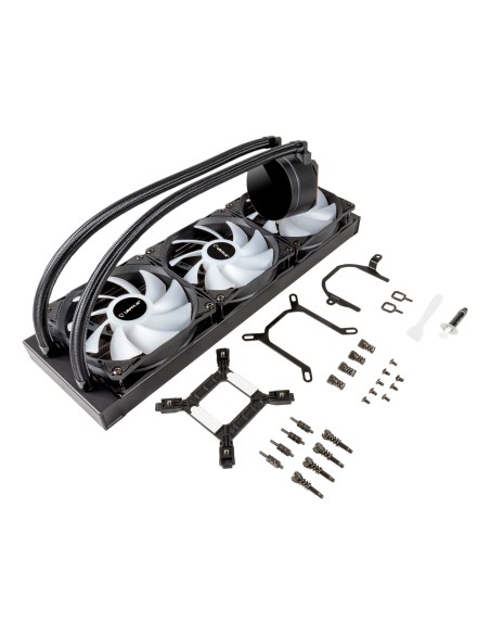 UNYKAch AquaStorm 360 Procesador Sistema de refrigeración líquida todo en uno 12 cm Negro 1 pieza(s)