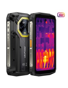 Ulefone Armor Mini 20T Pro 11,9 cm (4.7") SIM doble Android 14 5G USB Tipo C 8 GB 256 GB 6200 mAh Negro