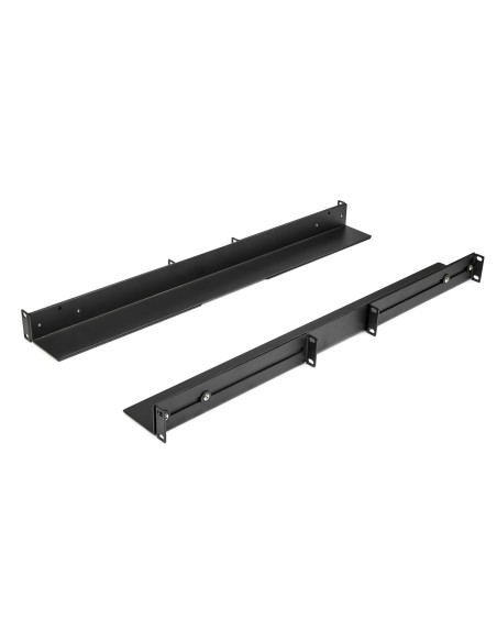 StarTech.com Carriles 1U de 19 pulgadas para Rack para Servidores con 4 Columnas - Profundidad Ajustable de 60,9cm a 91,4cm 24"