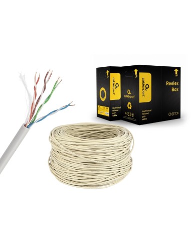 Gembird UPC-5004E-SOL cable de red Gris 304,8 m U UTP (UTP)