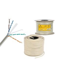 Gembird CAT6 UTP 100m cable de red Gris U UTP (UTP) 2