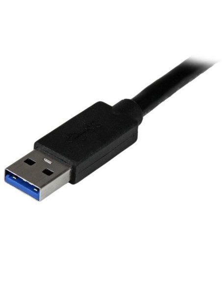 StarTech.com Adaptador de Vídeo Externo USB 3.0 a HDMI con Hub USB 1 Puerto - Tarjeta Gráfica Cable - 1080p