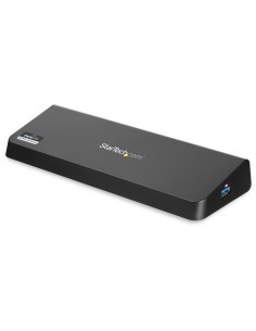 StarTech.com Docking Station USB 3.0 para 2 Monitores HDMI y DisplayPort 4K - USB 3.0 a 4x USB-A, Ethernet, HDMI y DP -
