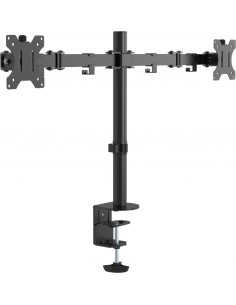 Vision VFM-DPD2B soporte para monitor 68,6 cm (27") Escritorio Negro