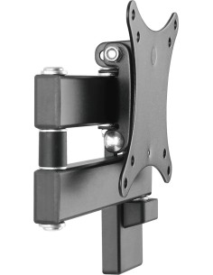 Vision VFM-WA1X1B soporte para monitor 68,6 cm (27") Pared Negro 2