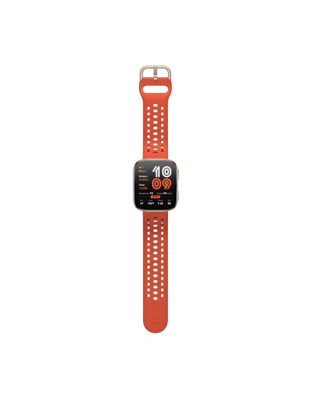 Amazfit Bip 6 Red 5 cm (1.97") AMOLED Digital 390 x 450 Pixeles Pantalla táctil Oro GPS (satélite)