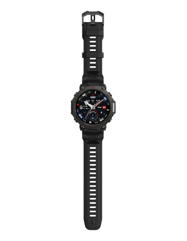 Amazfit T-Rex 3 Pro 3,81 cm (1.5") AMOLED 48 mm Digital 480 x 480 Pixeles Pantalla táctil Negro Wifi GPS (satélite)