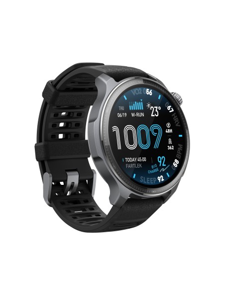 Amazfit Balance 2 XT 3,81 cm (1.5") AMOLED Digital 480 x 480 Pixeles Pantalla táctil Negro Wifi GPS (satélite)