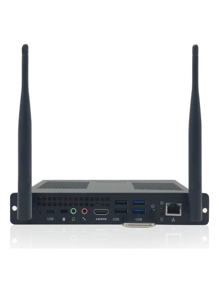 Newline WB7C120U PCs estación de trabajo Intel® Core™ i7 i7-8565U 16 GB DDR4-SDRAM 256 GB SSD Windows 10 Pro Slim PC Mini PC