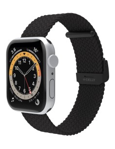 Celly WBANDBRAIDEDBK pieza y accesorio para reloj Correa de reloj