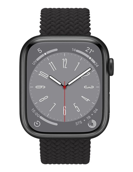 Celly WBANDBRAIDEDBK pieza y accesorio para reloj Correa de reloj