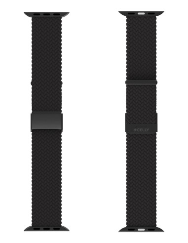 Celly WBANDBRAIDEDBK pieza y accesorio para reloj Correa de reloj