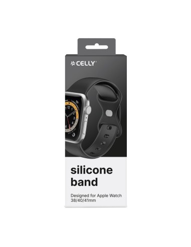 Celly WBANDSIL40BK pieza y accesorio para reloj Correa de reloj