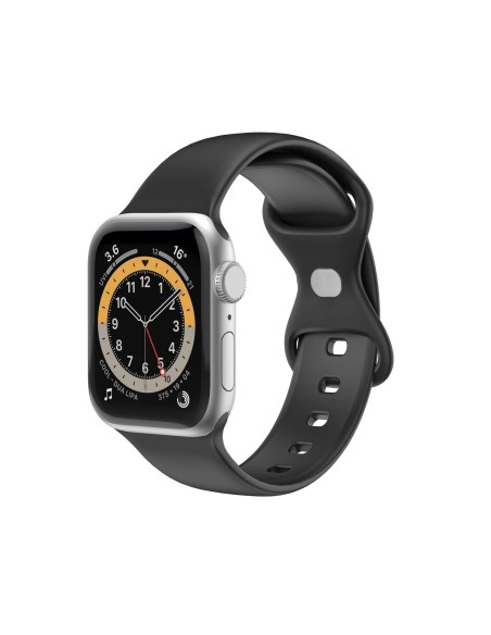 Celly WBANDSIL44BK pieza y accesorio para reloj Correa de reloj