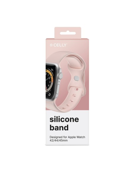 Celly WBANDSIL44BP pieza y accesorio para reloj Correa de reloj