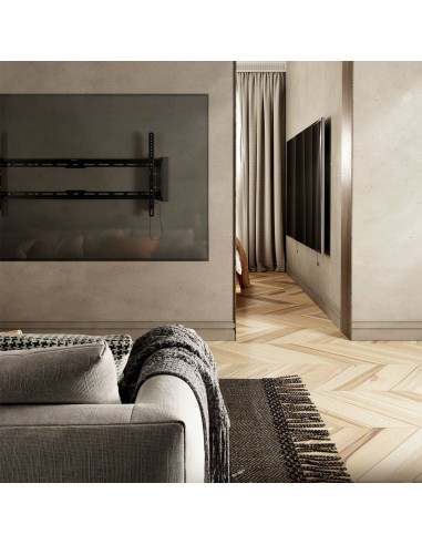 AISENS Soporte ECO Inclinable para Monitor Tv 75Kg de 43-90, Negro