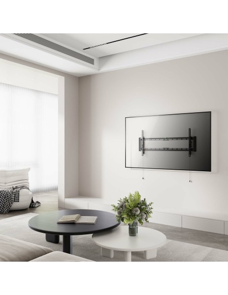 AISENS Soporte ECO Inclinable para Monitor Tv 75Kg de 43-90, Negro