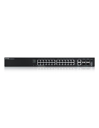Zyxel XGS2220-30 Gestionado L3 Gigabit Ethernet (10 100 1000) Negro