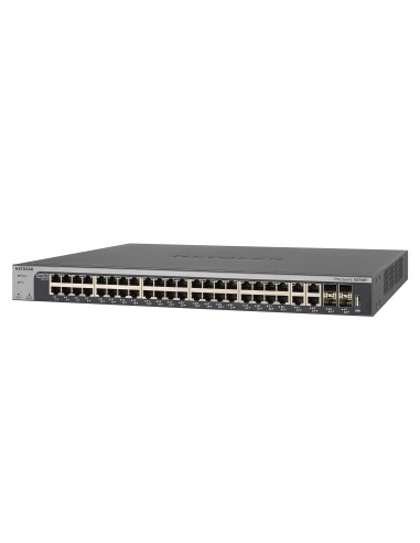 NETGEAR XS748T-100NES switch Gestionado L2+ L3 10G Ethernet (100 1000 10000) Negro