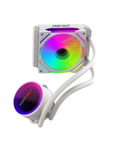 KeepOut XWC-120W sistema de refrigeración para ordenador Carcasa del ordenador Sistema de refrigeración líquida todo en uno 12