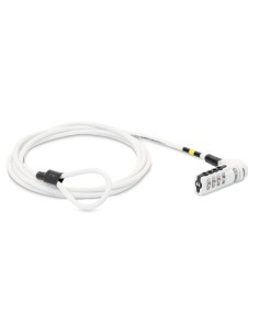 Mobilis 001254 cable antirrobo Blanco 1,8 m 2
