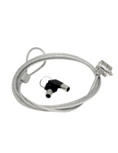 Mobilis 001262 cable antirrobo Plata 1,8 m