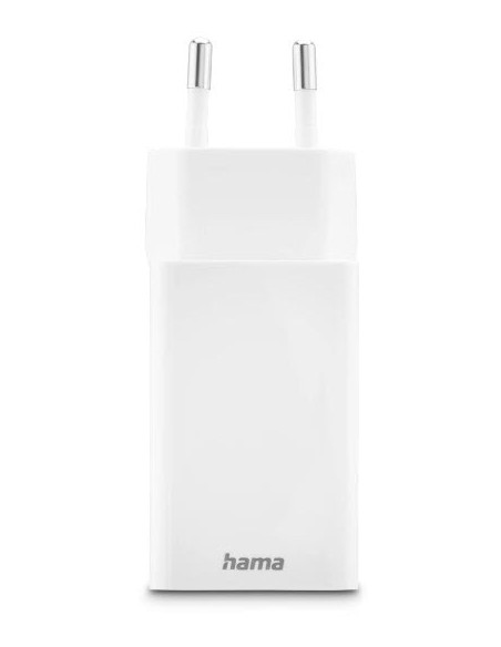 Hama 00201993 cargador de dispositivo móvil Teléfono móvil, Portátil, Smartphone, Tableta Blanco Corriente alterna Carga rápida