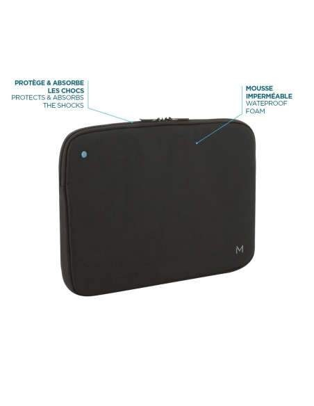 Mobilis 003065 maletines para portátil 35,6 cm (14") Funda Negro