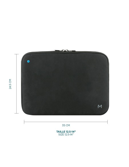 Mobilis 003065 maletines para portátil 35,6 cm (14") Funda Negro