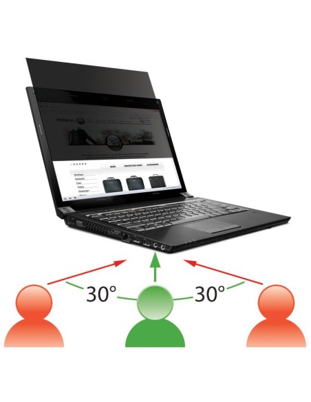 Mobilis 016229 filtro para monitor 35,8 cm (14.1") Portátil Filtro de privacidad para pantallas sin marco
