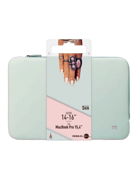 Mobilis 049006 maletines para portátil 40,6 cm (16") Funda Gris, Rosa