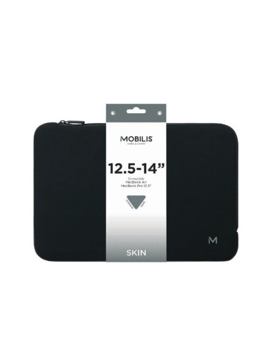 Mobilis Skin 35,6 cm (14") Funda Negro, Gris
