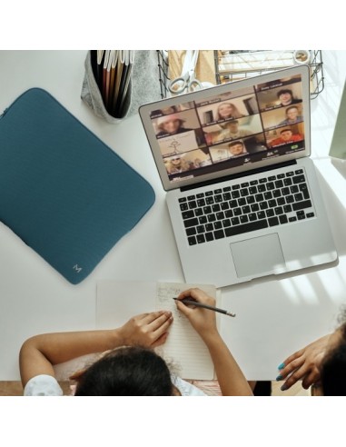 Mobilis 49017 maletines para portátil 35,6 cm (14") Funda de protección Azul