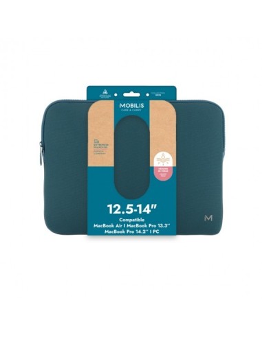 Mobilis 49017 maletines para portátil 35,6 cm (14") Funda de protección Azul