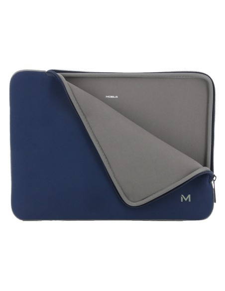 Mobilis 049021 maletines para portátil 35,6 cm (14") Funda Azul, Gris