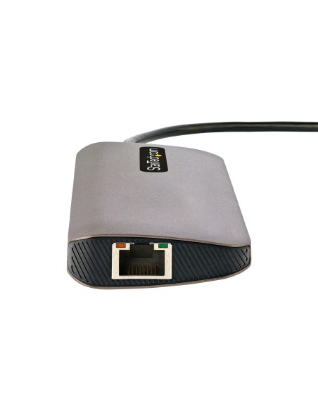 StarTech.com Adaptador Multipuertos USB C de Vídeo 4K a 60Hz, con Hub de 3 Puertos USB-A de 5Gbps, Entrega de Alimentación USB