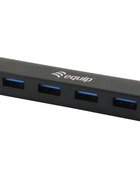 Equip 128954 hub de interfaz USB 3.2 Gen 1 (3.1 Gen 1) Type-C 5000 Mbit s Negro