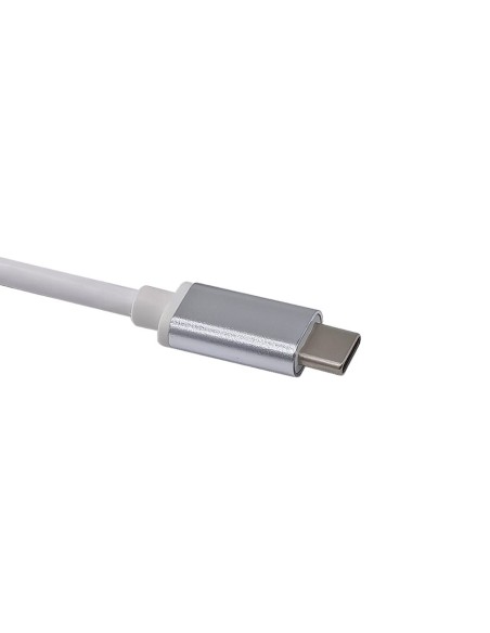Equip Hub USB-C a USB 3.0 de 3 puertos con adaptador Gigabit