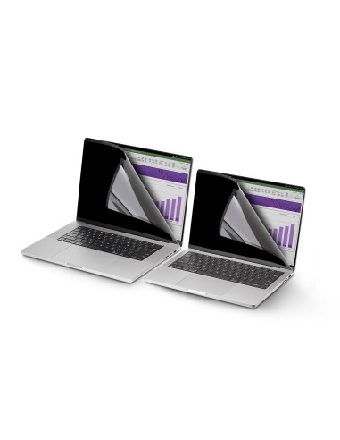 StarTech.com Filtro de Privacidad para Portátil de 13 Pulgadas para MacBook Air M2 M3 - Filtro Anti Luz Azul (51%) para