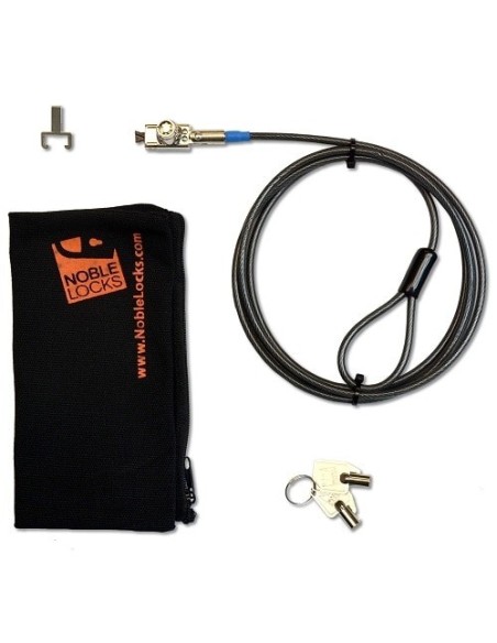 DELL 1DJXC cable antirrobo Negro, Plata 1,82 m