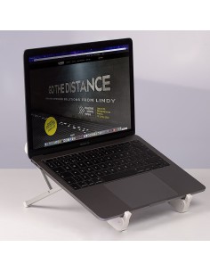 Lindy 20916 soporte para ordenador portátil Plata, Blanco 39,6 cm (15.6") 2