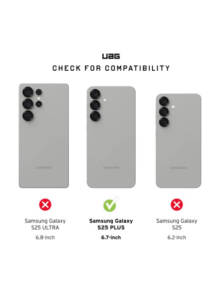 Urban Armor Gear Pathfinder funda para teléfono móvil 17 cm (6.7") Gris