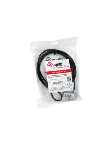 Equip 245400 cable antirrobo Negro 1,8 m