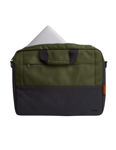 Trust Lisboa 40,6 cm (16") Maletín Verde