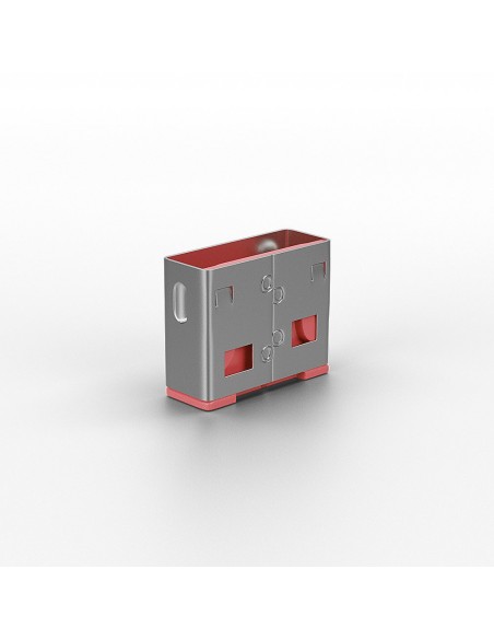Lindy 40460 bloqueador de puerto USB tipo A Rosa Acrilonitrilo butadieno estireno (ABS) 10 pieza(s)