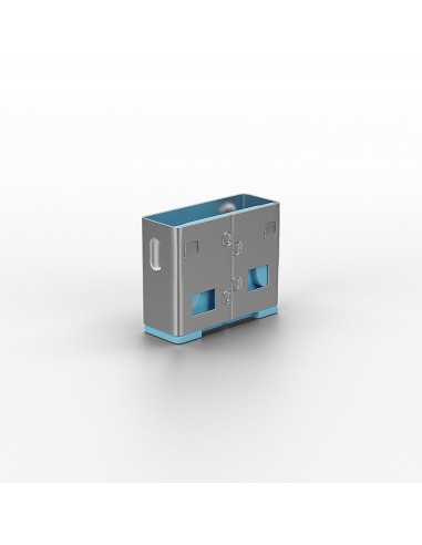 Lindy 40462 bloqueador de puerto USB tipo A Azul Acrilonitrilo butadieno estireno (ABS) 10 pieza(s)