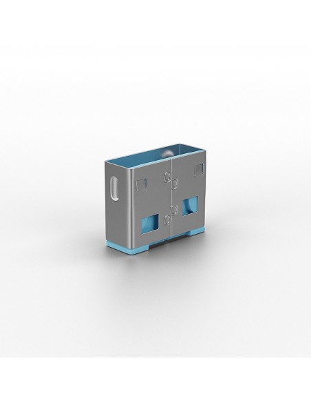 Lindy 40462 bloqueador de puerto USB tipo A Azul Acrilonitrilo butadieno estireno (ABS) 10 pieza(s)