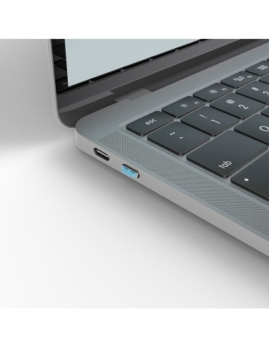 Lindy 40465 bloqueador de puerto Bloqueador de puerto + clave USB Tipo C Azul Acrilonitrilo butadieno estireno (ABS) 1 pieza(s)